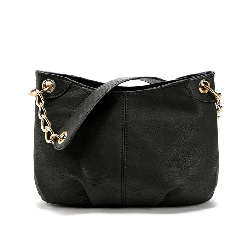 Women's PU Leather Handbag Vintage Shoulder Bag