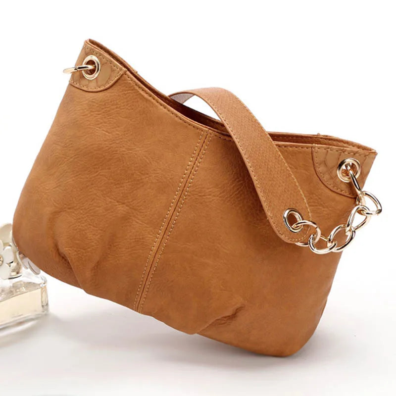 Women's PU Leather Handbag Vintage Shoulder Bag