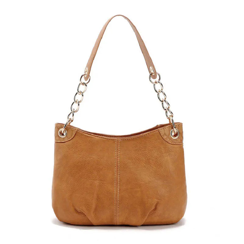 Women's PU Leather Handbag Vintage Shoulder Bag