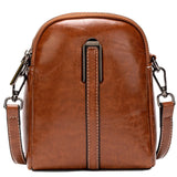 Retro Women's Purse Phone Pouch Leather Shoulder Bag