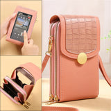 Touch Screen Phone Purse Wallet Women Wallets for Mobile Phone Clutch Bag