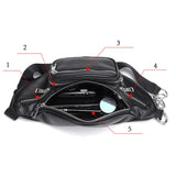 Stone Pattern Chain Waist Bag Bananka Bag