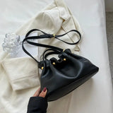 Vintage Beads Pleated Crossbody Handbags for Women