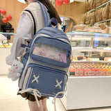 High Capacity Women Backpack Female Leisure Travel Mochila