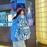 Big Student Laptop Backpack Girls School Bag Women Backpack Female Leisure