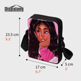 African Girl Mini Messenger Bag for Women