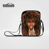 African Girl Mini Messenger Bag for Women