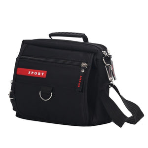 Nylon Messenger Crossbody Bag for Women Men