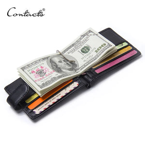 High Leather Men Wallets Hasp Mini Purse Vintage Men Wallet