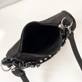 Nylon Shoulder Bag for Women Chains Crossbody Bag