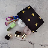 Love Heart Cosmetics Organizer Bag Makeup Storage for Christmas Gift