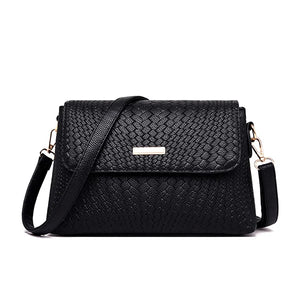 Women's PU Leather Shoulder Bag Crossbody Messenger Handbag Purse