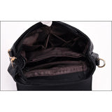 Women's PU Leather Shoulder Bag Crossbody Messenger Handbag Purse