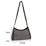 Bling Diamond Crossbody Messenger Bag