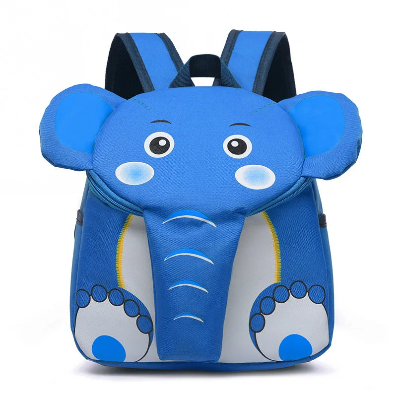Elephant School Backpack for Kids 3D Animal Boys Girls' Backpacks