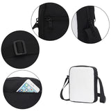 Stripes Cat Printing Messenger Bags For Women Girls Shoulder Bag Travel Hangbags
