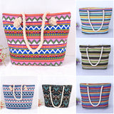 Bohemian Large Capacity Shoulder Bag Beach Holiday Cotton Handbag