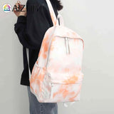Large Capacity Teenage Girls Unisex Backpack Nylon Schoolbags for Outdoor Travel