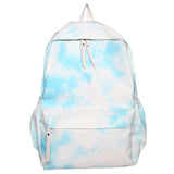 Large Capacity Teenage Girls Unisex Backpack Nylon Schoolbags for Outdoor Travel