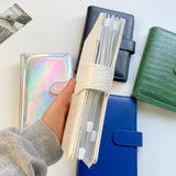 Budget Notebook and Cash Organizer Wallet A6 PU Long Purses