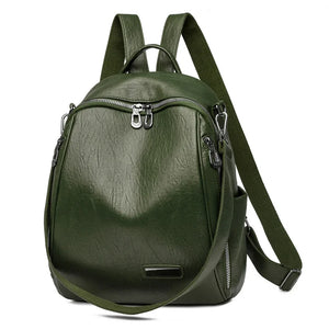 Women Schoolbag 3 In 1 Backpack Shoulder Bag Preppy Style Travel Rucksack