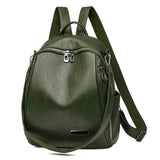 Women Schoolbag 3 In 1 Backpack Shoulder Bag Preppy Style Travel Rucksack