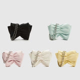 Bowknot Women Small Shoulder Bag Portable Female Crossbody Bags Solid Ladies Clu