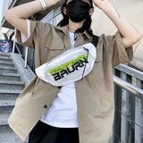 Transparent Waist Bag Shoulder Messenger Bag Tide Backpack