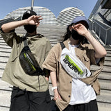 Transparent Waist Bag Shoulder Messenger Bag Tide Backpack