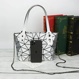 Chain Shoulder Bags Women Diamond Lattice Totes Handbags