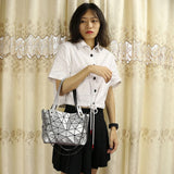Chain Shoulder Bags Women Diamond Lattice Totes Handbags