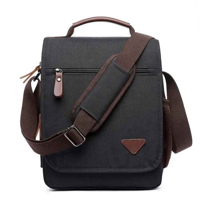 Canvas Messenger Bag Large Capacity Student School Bags