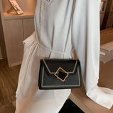 Women's Shoulder Bag Large Capacity Messenger Bag Chain Small Square Bag