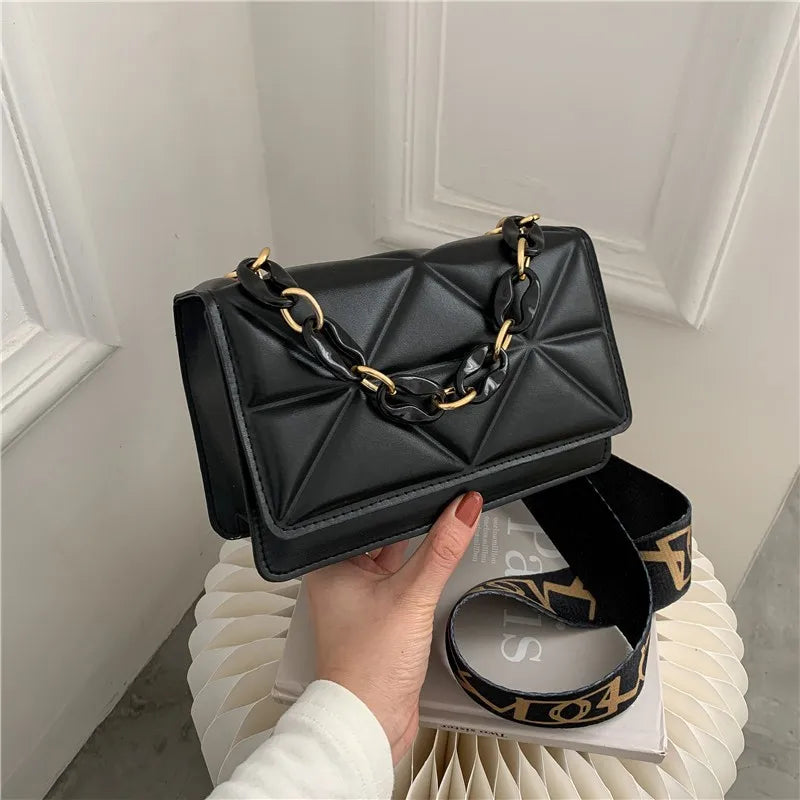 Crossbody Shoulder Bag High Flap Messenger Bag Ins Style for Women