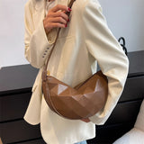 Diamond Women's Shoulder Bag High Pu Casual Messenger Bag Ladies