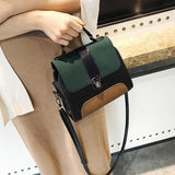 Vintage Top-Handle Bag Women Shoulder Bag Casual Hasp Handbag