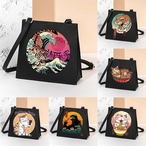 Casual Small Messenger Bag Women's Tote Bag Travel Purse