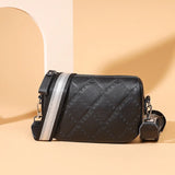 Vintage Leather Sling Handbag Women's Casual Messenger Shoulder Bag