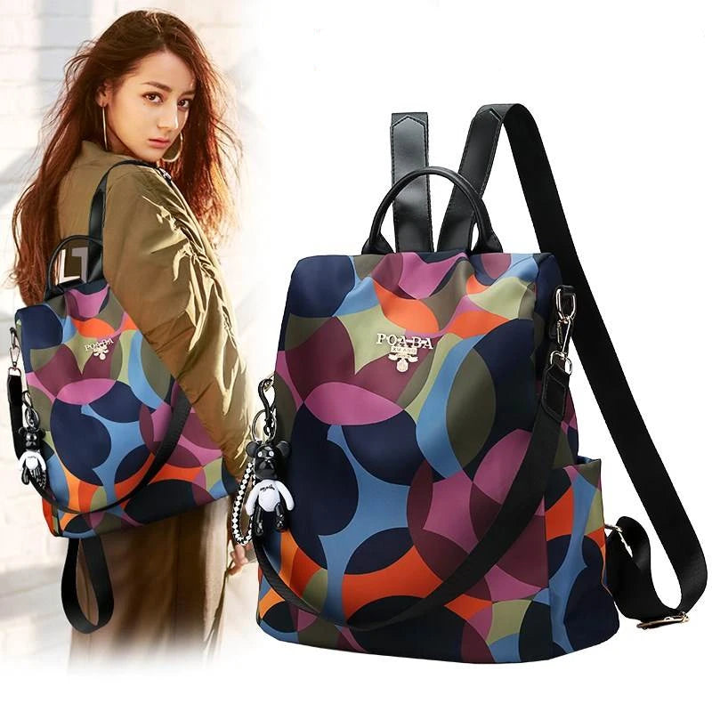 Waterproof Oxford Anti-theft Backpack for Women