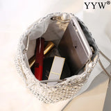 Blingbling Bucket Bag Women Clutch Handbag
