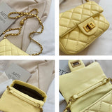 Women's Green Cross-Body Bag High-Quality Single-Shoulder Bag