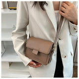 Small Crossbody Bag Lightweight PU Leather Messenger Handbag Purse