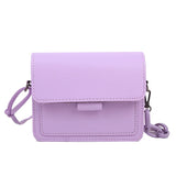 Women's Small Crossbody Bag Lightweight PU Leather Messenger Handbag