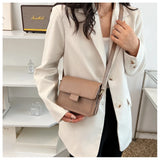 Small Crossbody Bag Lightweight PU Leather Messenger Handbag Purse