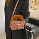 Women's Small Crossbody Bag Lightweight PU Leather Messenger Handbag Purse