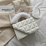 Women's Small Crossbody Bag Lightweight PU Leather Messenger Handbag Purse