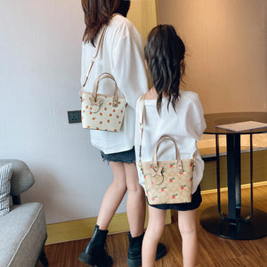 Women's Handbag Cartoon Girl Crossbody Bag Casual Summer Tote Bag