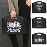 Briefcase Laptop Bag for MacBook Air 13 Wild Printing Tote Document Bag