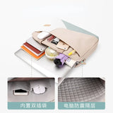 Women's Laptop Bag for MacBook 13 14 15.6 Inch, Crossbody Shoulder Briefcase
