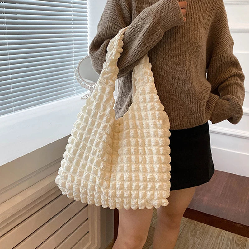 Cloud Shoulder Bag Large Capacity Totes Underarm Handbag